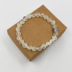 8 MM Kristal Kuvars Taşı Doğal Taş Bileklik