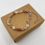 Şekilsiz Güneş Taşı Doğal Taş Bileklik