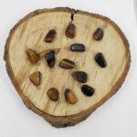 Şekilsiz Doğal Kaplangözü Taşı Kolye