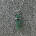 Çivi Kesim Aventurin Doğal Taş Kolye